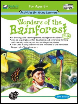 cover image of Wonders of the Rainforest Activity Book